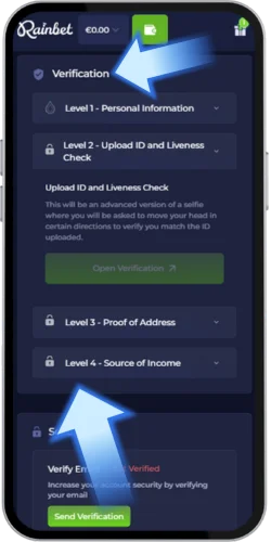 Verify your identity