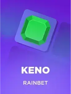 Rainbet Polska Keno gra liczbowa z wieloma poziomami ryzyka